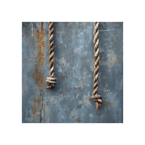 Gavlhusets Design - Blok 6'' - Rustik Metal Bl