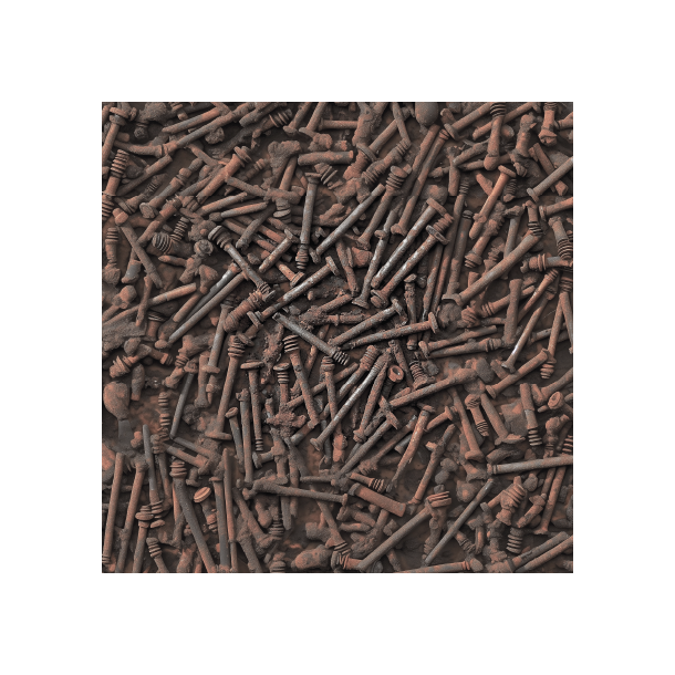 Gavlhusets Design - Blok 6'' - Biler og rust