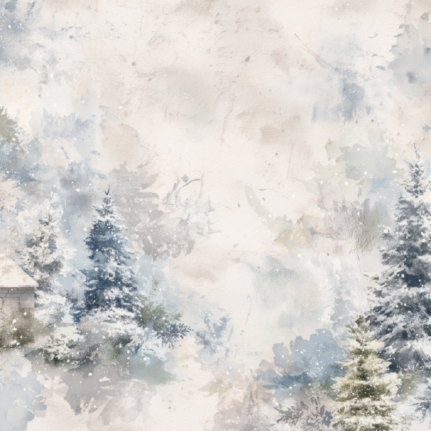 Gavlhusets Design - Blok 6'' - Jul i bl nuancer