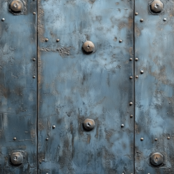 Gavlhusets Design - Blok 6'' - Rustik Metal Bl