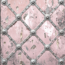 Gavlhusets Design - Blok 6'' - Rustik Metal Rosa