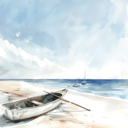 Gavlhusets Design - Blok 6'' - Strand