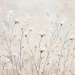 Gavlhusets Design - Blok 6'' - Blomster