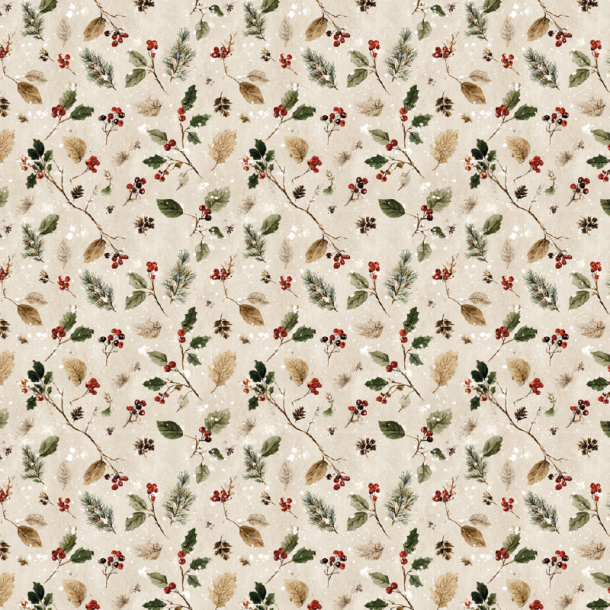 Gavlhusets Design - Blok 6'' - Julemnstre