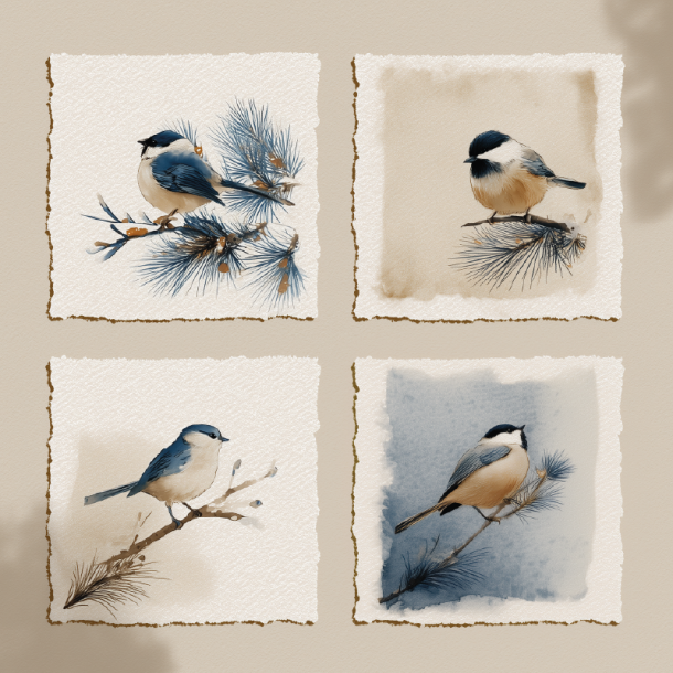 Gavlhusets Design - Blok 6'' - Juleminder