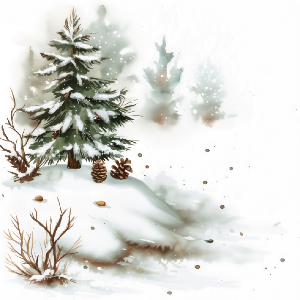 Gavlhusets Design - Blok 6'' - Julestemning