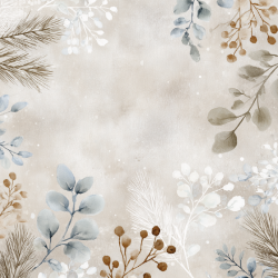 Gavlhusets Design - Blok 6'' - Neutral Jul