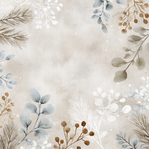 Gavlhusets Design - Blok 6'' - Neutral Jul