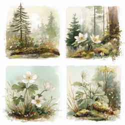 Gavlhusets Design - Blok 6'' - For�r/p�ske