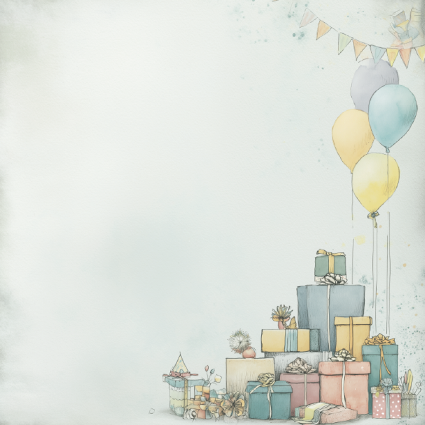 Gavlhusets Design - Blok 6'' - Brnefdselsdag