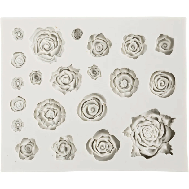 Silikoneform - Roser