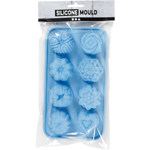 Silikoneform - Sm sandkager