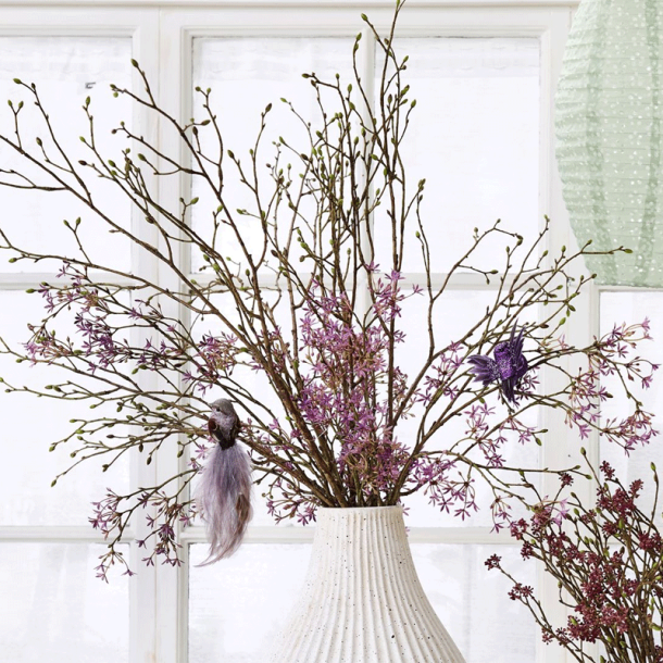 Silkeblomst - Spring - Lilla - 75 cm