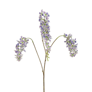 Silkeblomst - Wisteria - Bl�/lilla - 74 cm
