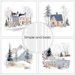 Simple and Basic - Blok 6" - Baby it's cold outside