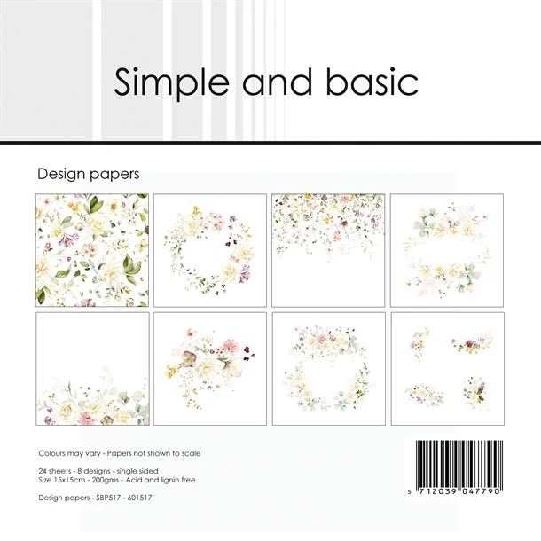 Simple and Basic - Blok 6" - Spring Feelings
