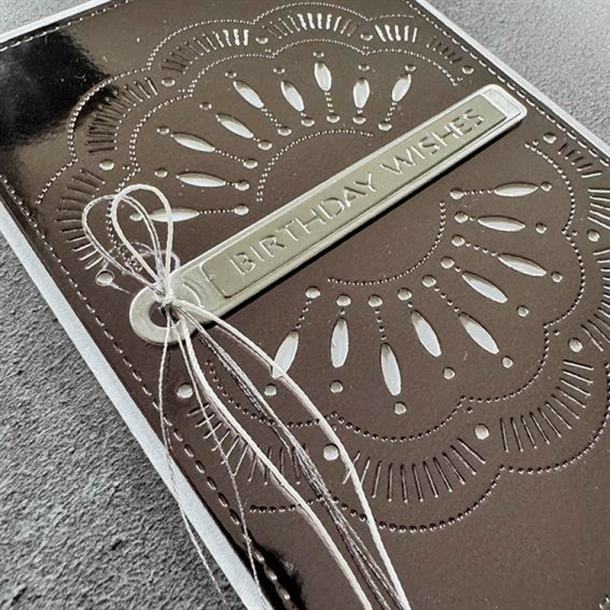 Simple and Basic - Die - A6 - Doily