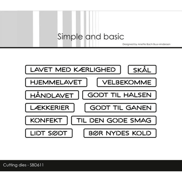 Simple and Basic - Die - Tekster - Hjemmelavet