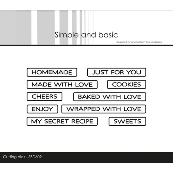 Simple and Basic - Die - Tekster - Homemade