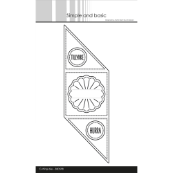 Simple and Basic - Die - Vindmlle kuvert
