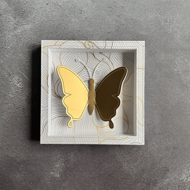 Simple and Basic - Die - Rammer til skyggeboks