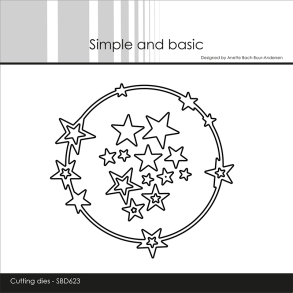 Simple and Basic - Die - Ring med stjerner