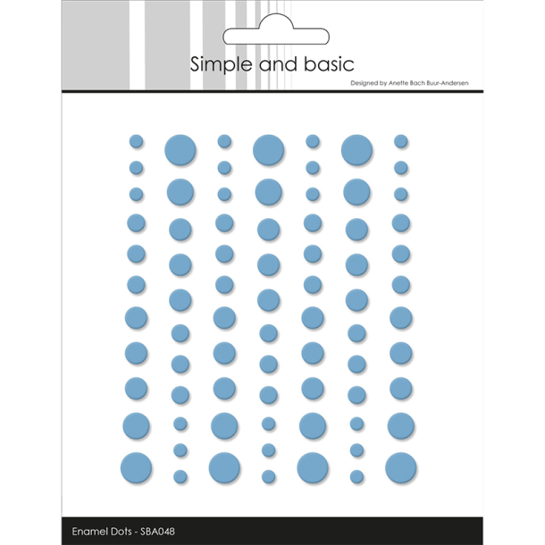 Simple And Basic - Enamel Dots - Lysebl