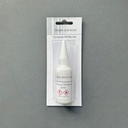 Simple and basic - Opaque White Ink