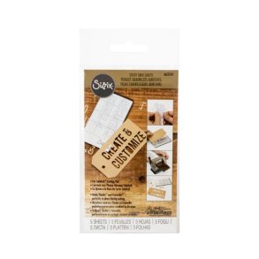 Sizzix - Sidekick - Sticky Grid Sheets - 5stk