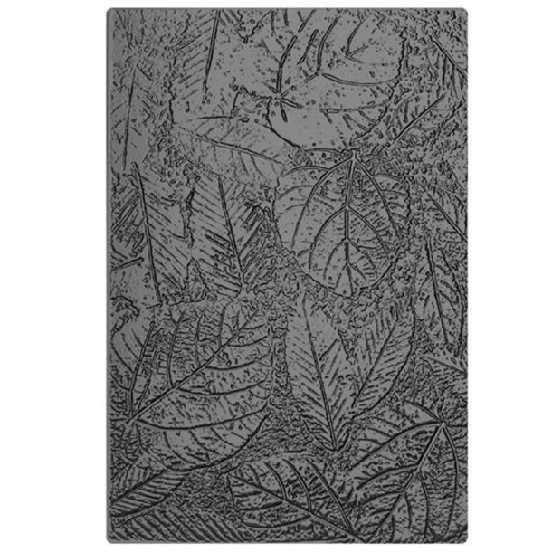 Sizzix / Tim Holtz - 3D Embossingfolder - A5 - Vault - Foliage Large / Blade Stor