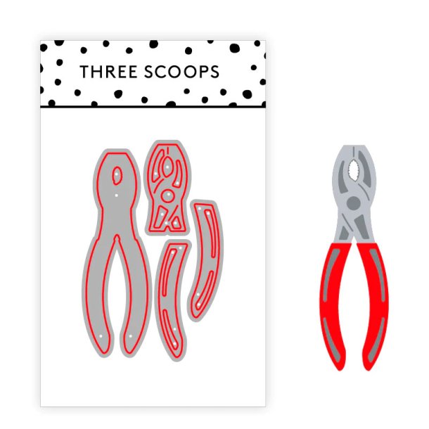 Three Scoops - Die - Universaltang