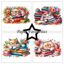 Paper Favourites - Blok A5 - Sovende Katte