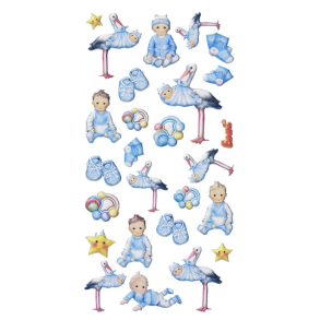 Softy - Klistermrker - Babydreng