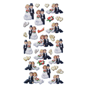 Softy - Klistermrker - Bryllupspar