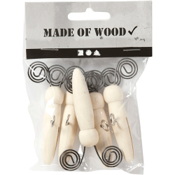 Sommerfuglekrop - 5,5cm - 5 stk