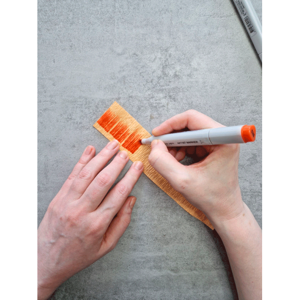 Crepeblomster - Kit - Sophia Peach Mix