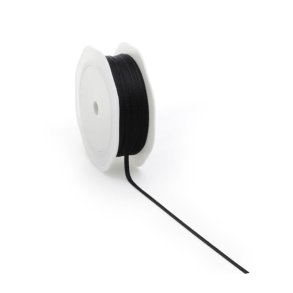 Texture B�nd - Bomuldsb�nd - Sort