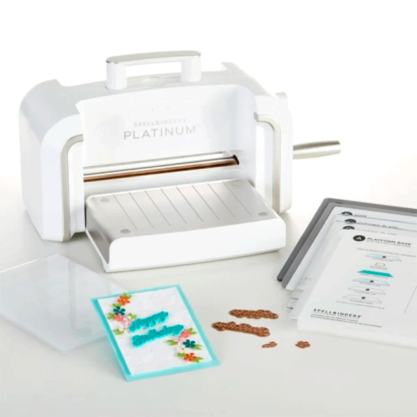 Spellbinders - Platinum - Die Cutting Embossing Maskine - 8,5'' Platform
