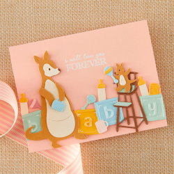 Spellbinders - Die - Say Cheese - Classic Pooh - Baby Accessories / Babytilbeh�r