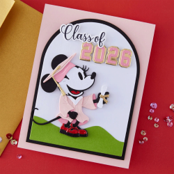 Spellbinders - Die - Classic Mouse - Graduation / Eksamen graduering