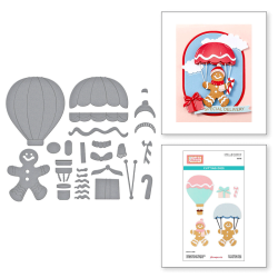 Spellbinders - Die - Candy Christmas - Gingerbread Delivery / Honningkagelevering