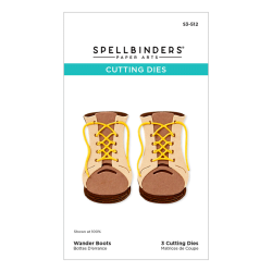 Spellbinders - Die - Wander Boots Etched / Vandresko