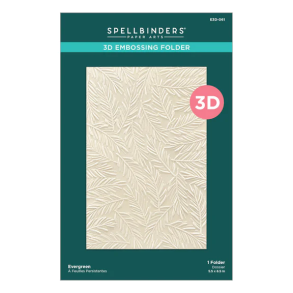 Spellbinder Embossing folder - Evergreen