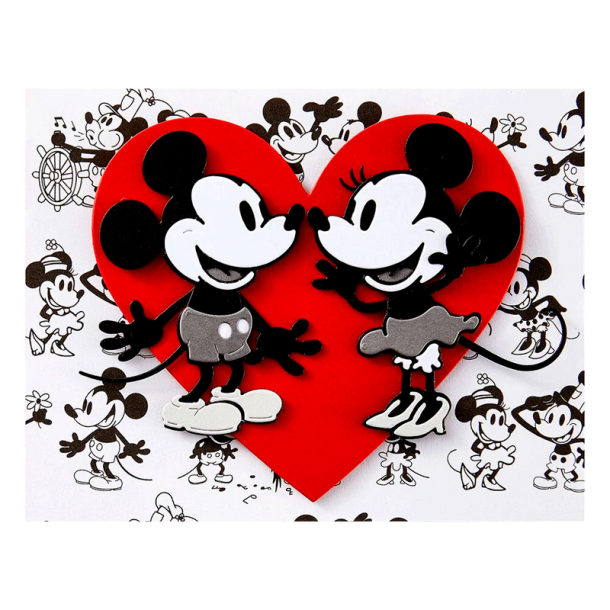 Spellbinders - Die - Say Cheese Classic Mouse-  Mickey og Minnie Mouse