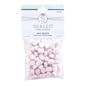 Spellbinders - Pastel Pink - Wax Beads - (100pcs)