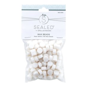 Spellbinders - Pearl White - Wax Beads - (100pcs)