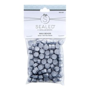 Spellbinders - Silver - Wax Beads - (100pcs)