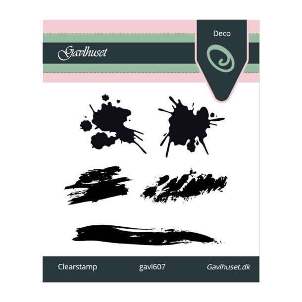 Gavlhusets Design - Stempel - Splats