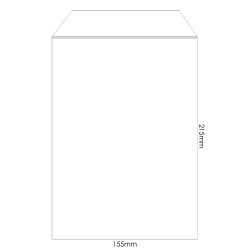 HobbyGros - Storage - Plastlommer til dies og stempler - 15,5 x 21,5 cm - 25 stk