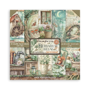 Stamperia - Blok 12'' - Herbarium Silvae